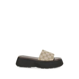 Gucci Dames, Schoenen, Beige, Maat: 39 EU Leer