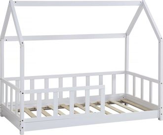 Habitat et Jardin Habitat Et Jardin - Cama-cabina De Madera charlotte - Blanco - 80 X 160 Cm