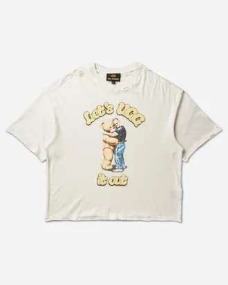 UGG Willy Chavarria Hug It T-Shirt Cream