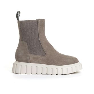 Voile Blanche Chelsea Boots, female, Gray, 7 UK, Gray Suede Chelsea Boots