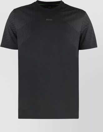 HUGO BOSS slim fit striped crew neck t-shirt