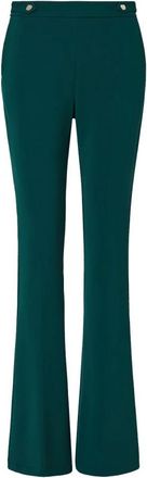 Liu Jo Pantalones acampanados - Trousers - Mujer - Verde - XS