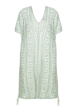 Usha Poncho Dames aqua