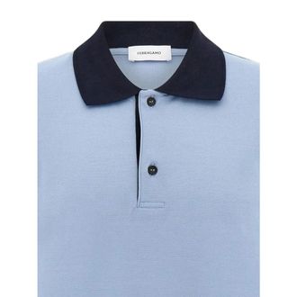 Ferragamo Wanav Polo Shirt - Blue