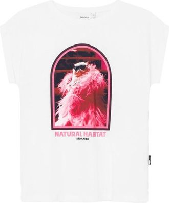 Dedicated T-Shirt Visby Natural Habitat T-Shirt f&uuml;r Damen | wei&szlig;