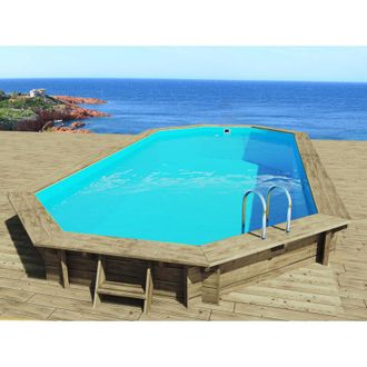 Habitat et Jardin Piscina De Madera sevilla - 8.57 X 4.57 X 1.45 M