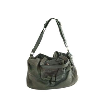 Jerome Dreyfuss Pre-owned Shoulder Bags, female, Green, Size: ONE SIZE Pre-owned Shoulder Bag