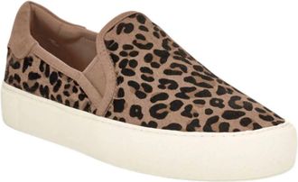 UGG Womens Jass Exotic Slip On Sneaker In Leopard