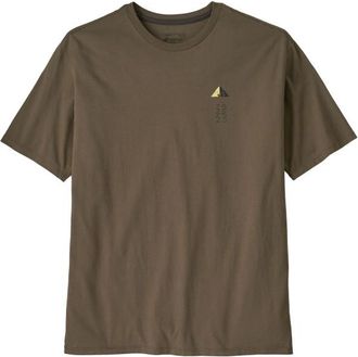 Patagonia Driftways Organic T-Shirt T-Shirt für Herren | braun