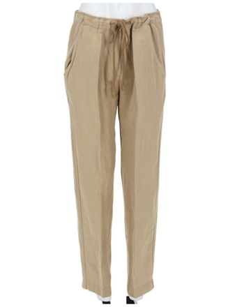 Isabel Marant Sharony Tapered Leg Cuffed Hem Trousers Pants