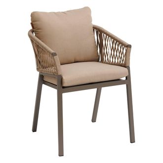 Hesperide Hesperide - Conjunto De 2 Sillones De Jard&iacute;n Oriengo Miel Y Pralin&eacute; - Hesp&eacute;ride