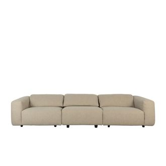 Zuiver Sof&aacute; 5 plazas tela beige