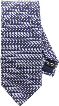Ferragamo SALVATORE FERRAGAMO Mens 702844 Blue Tie