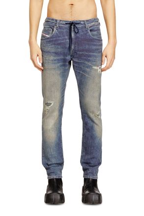 Diesel Regular 2032 D-Krooley Joggjeans - Jeans - Man - Blue