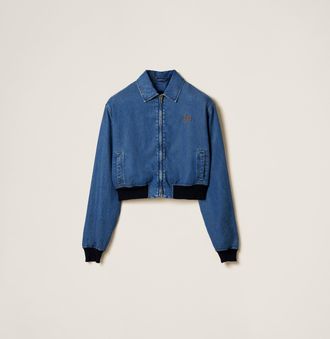 Miu Miu Denim blouson jacket