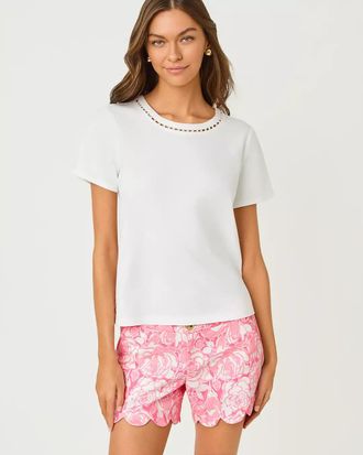 Lilly Pulitzer Clairmont Pearl Knit Top