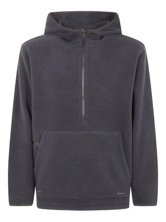 Snow Peak half-zip hoodie - Grey