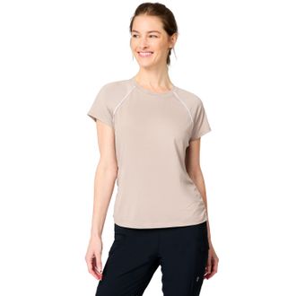 Free Country Womens Microtech Chill B Cool Shirred Crew Top