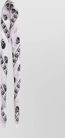 Alexander McQueen silk printed scarf