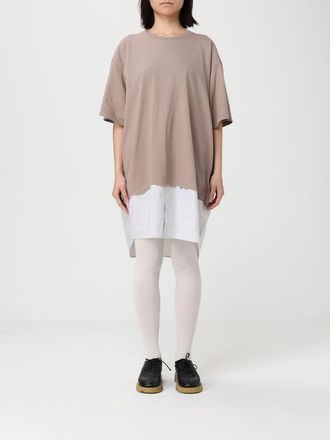 Maison Margiela Abito a t-shirt in cotone bicolor Mm6 Maison Margiela
