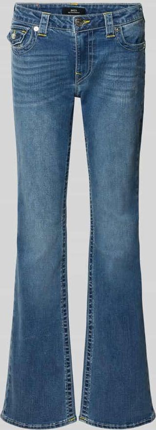 Bootcut Jeans mit Eingrifftaschen Modell BECCA in Jeansblau, Gr&ouml;&szlig;e 30