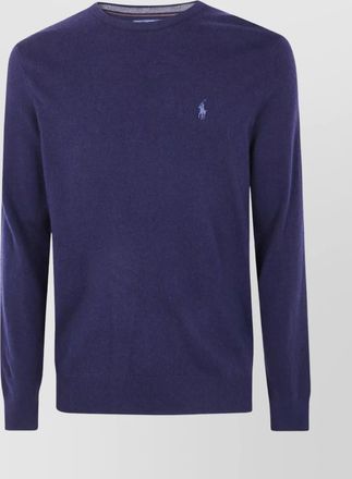 Polo Ralph Lauren ribbed cuff long sleeve crew neck sweater