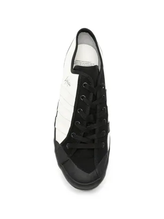 Yohji Yamamoto Colour-Block Low-Profile Sneaker - White