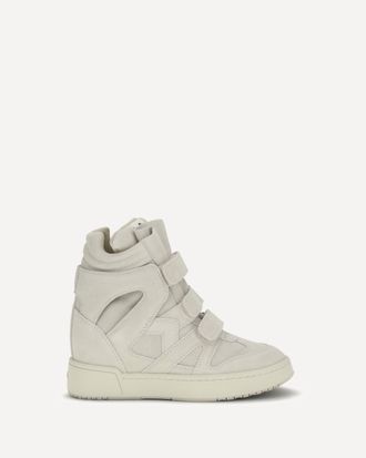 Isabel Marant Sneakers con zeppa in pelle IM3-GZ Woman 37