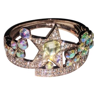 Bespoke Crystal Embellished Shooting Star Cuff