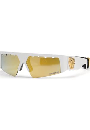 Plein Sport Mens SSP006V715WWG SSP006V71 71 5WWG Sunglasses - White - One Size