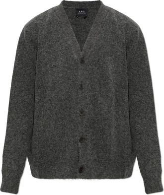 A.P.C. A.p.c., Uomo, Maglie, Grigio, XL, new