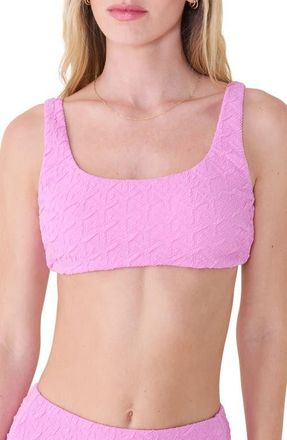 Andie Swim The Devon Bikini Top in Frosting at Nordstrom, Size 3X-Large