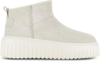 Hogan H645 Sneakers - Dames - Winterlaarzen - Grijs - 39 EU - Leer - Schoenen