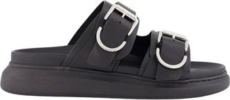 Alexander McQueen Heren, Schoenen, Zwart, Maat: 40 EU Leer