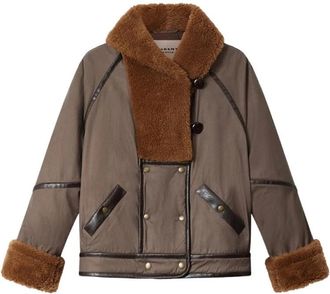 Isabel Marant Olinka Jas - Dames - Jassen - Bruin - 2XS - Katoen - Jassen