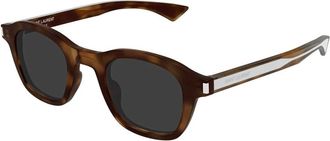 Saint Laurent SL 880 Zonnebril - unisex - Accessoires - Bruin - Maat: 45 MM