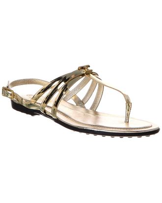 Tod's TodS Leather Sandal
