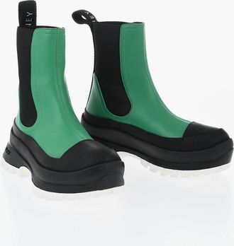 Stella McCartney Stivaletti Chelsea TRACE in Eco-Pelle Stella McCartney