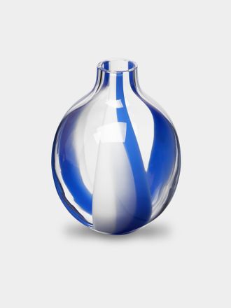 CARLO MORETTI Hand-Blown Murano Glass Bud Vase (7in/18cm)