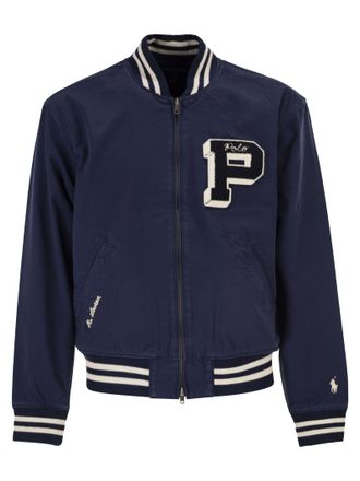 Polo Ralph Lauren Embroidered Canvas Sports Jacket