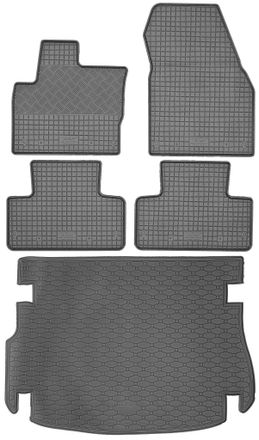 OEM Juego De Alfombrillas De Goma Para Coche Y Alfombrilla Para Maletero Para Range Rover Evoque Suv (de Julio De 2011 A Marzo De 2019)