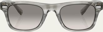 Brunello Cucinelli Mens bc4002s Acetate Square Sunglasses