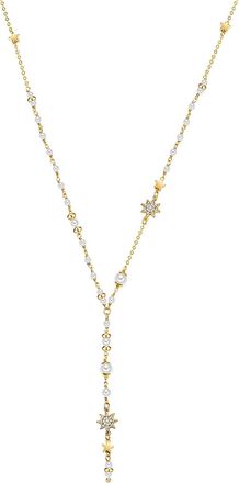 Lulu & Jane Womens Necklace Metal - Gold - One Size