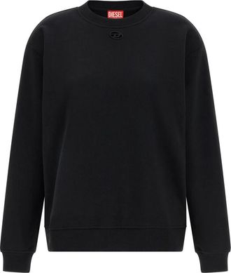 Diesel F-Normy-Od Sweatshirt - Dames - Sweatshirts - Zwart - XS - Katoen - Hoodies & sweatvesten