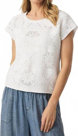 Splendid Anderson Sweater Tank Top In White