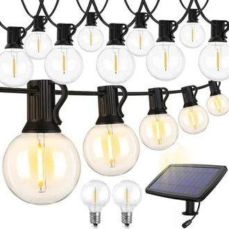 OEM Guirnalda De Luces Solares Colgantes Para Jard&iacute;n, 25 Led