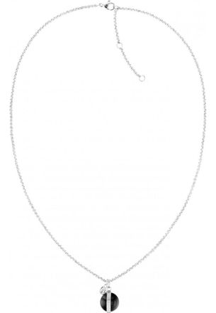 Tommy Hilfiger Womens 2780761 Ladies Necklace - Silver Stainless Steel - One Size