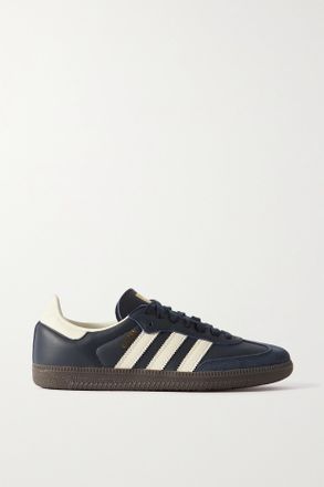 adidas Originals Sneakers In Pelle Con Finiture In Camoscio Samba Og - Blu