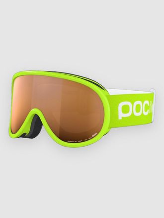 Poc Pocito Retina Fluorescent Yellow/Green Goggle groen