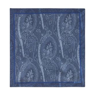 Etro Pocket Scarves - female - Etro - Handkerchiefs - Blue - ONE SIZE - Accessories